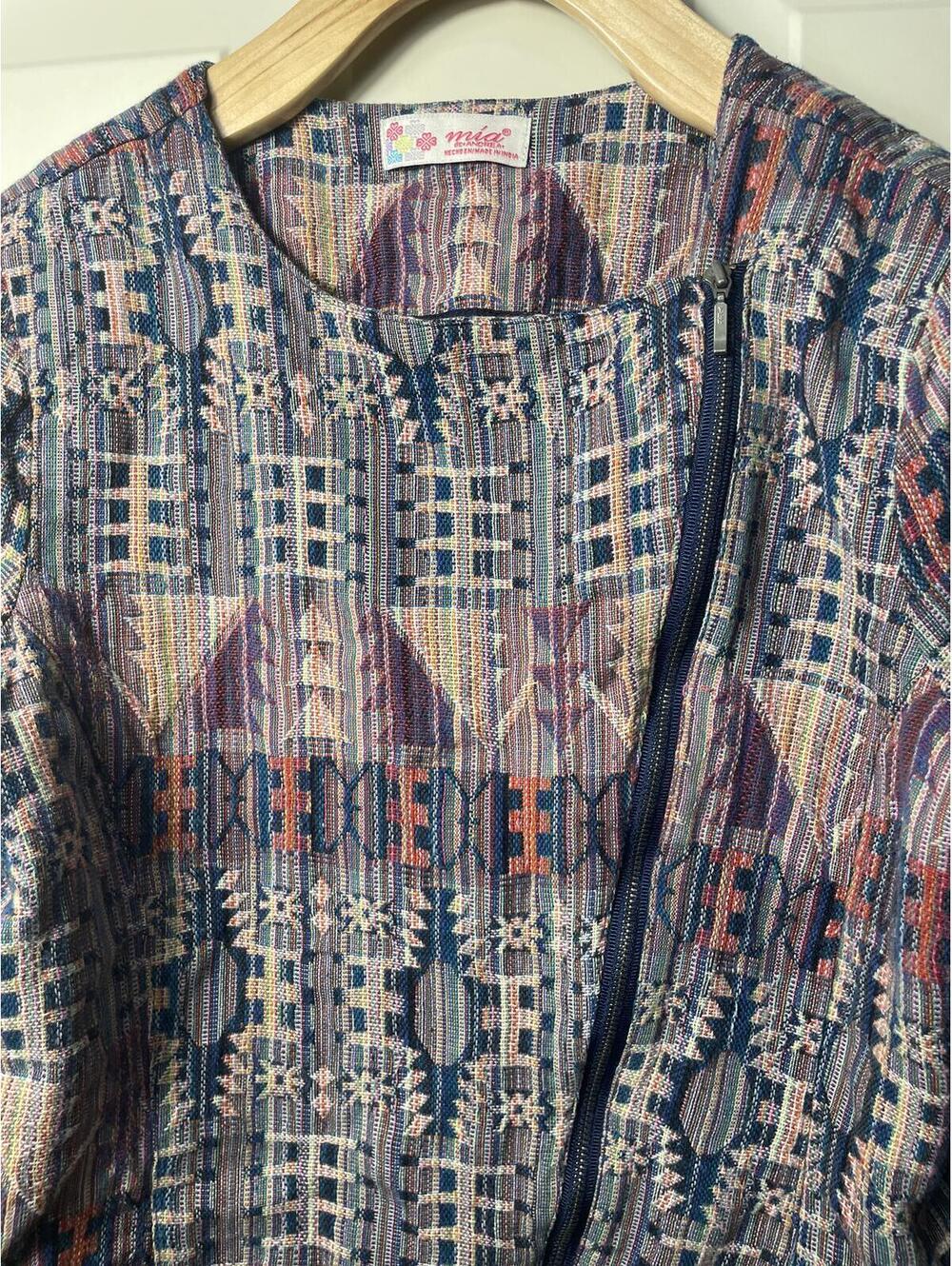 Mía de Andrea Jacket Womens Size Medium Cotton Lightweight Boho Western Hippy - Picture 5 of 7